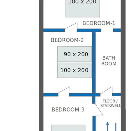 - 3 Schlafzimmer - 2 Baeder - Zentral Apartment *